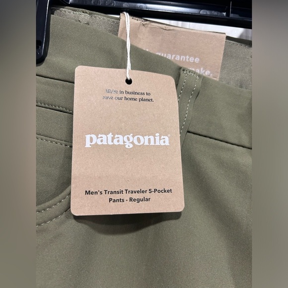 Patagonia Men's Size 30 Transit Traveler Pants Sage Khaki NWT Regular Inseam - Picture 6 of 13